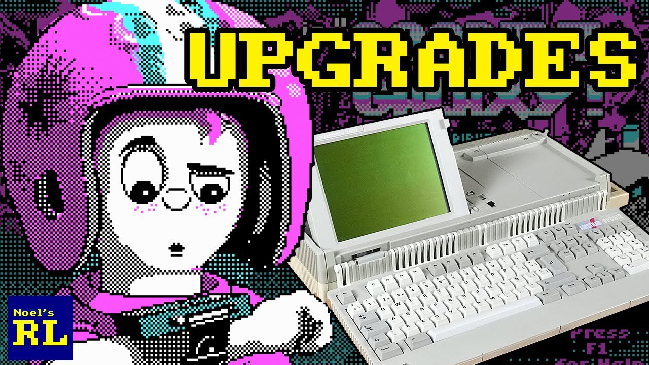 Upgrading a Laptop from 1988 - Amstrad PPC512