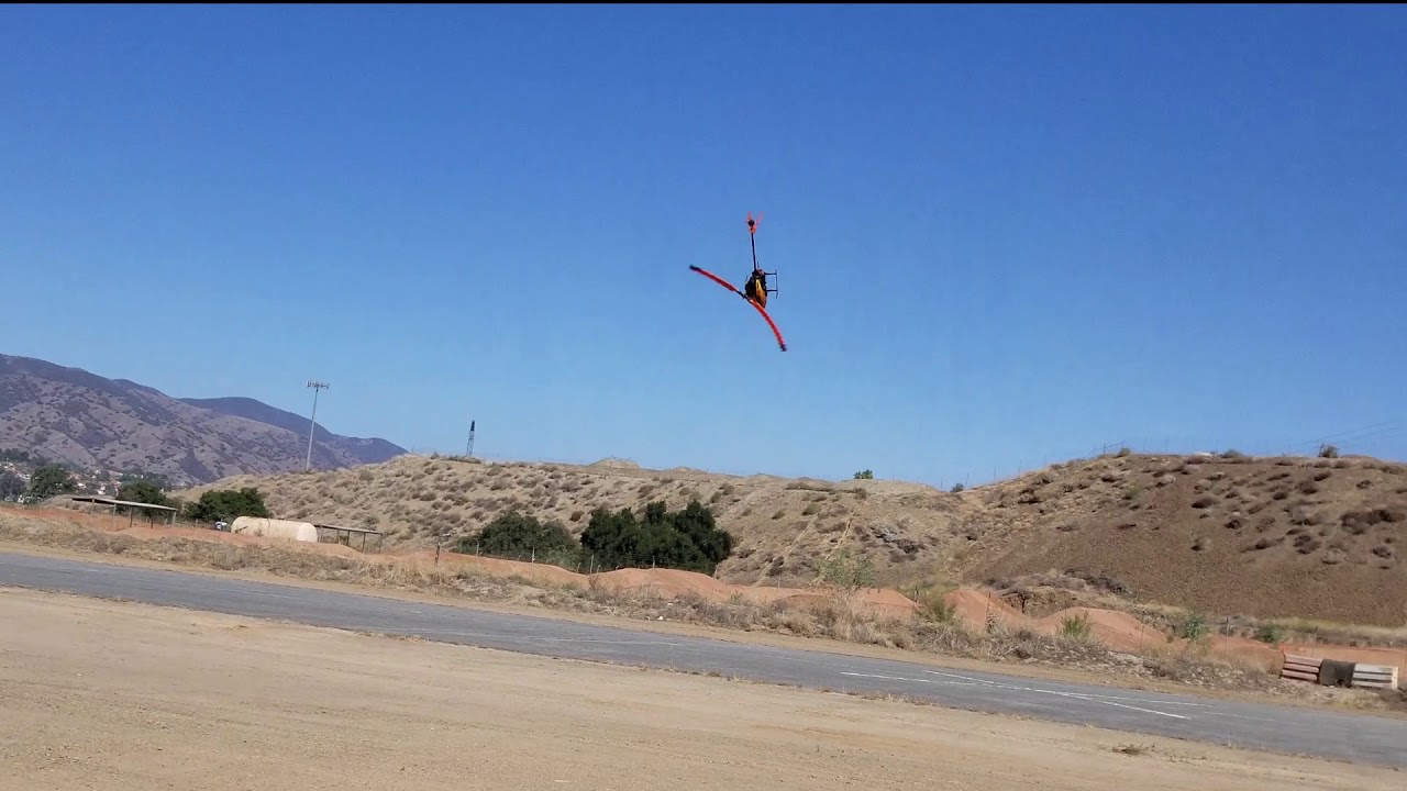 Blade 230S V2 compared to V1 in flight - Rescue demo