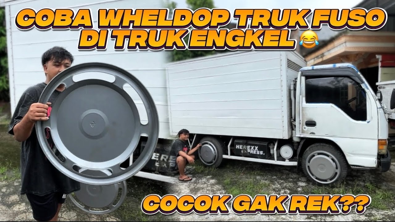 COBA VARIASI WHELLDOP FUSO DI TRUK ENGKEL BAPAK