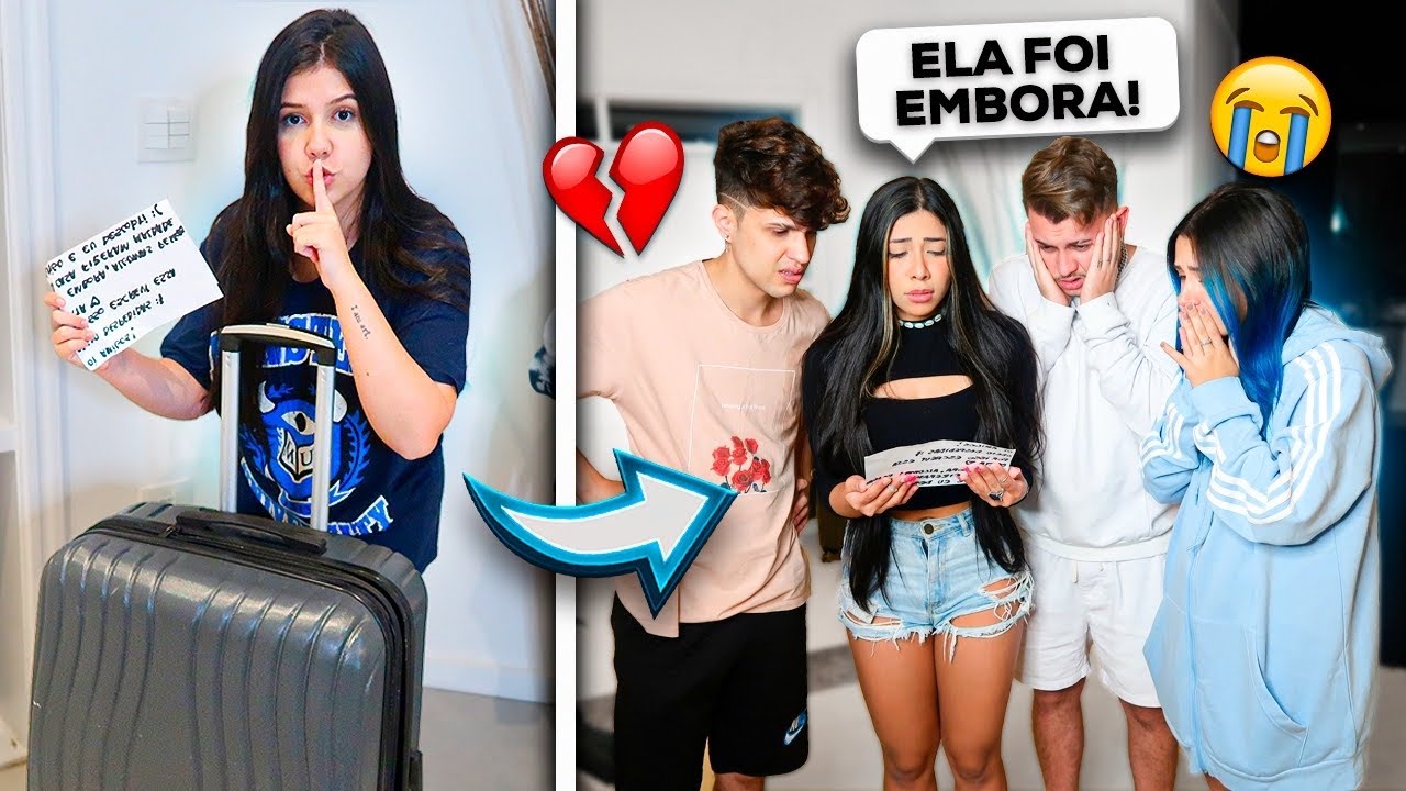DEIXEI APENAS UMA CARTA DE ADEUS NA MANSÃO E FUI EMBORA...