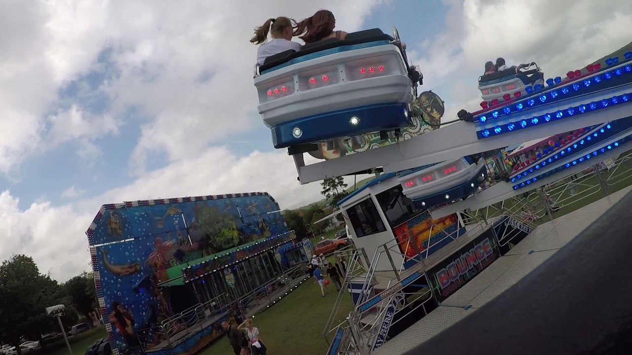 Dubai Bounce - Oliver Gibley On Ride at Folkestone Funfair 2021
