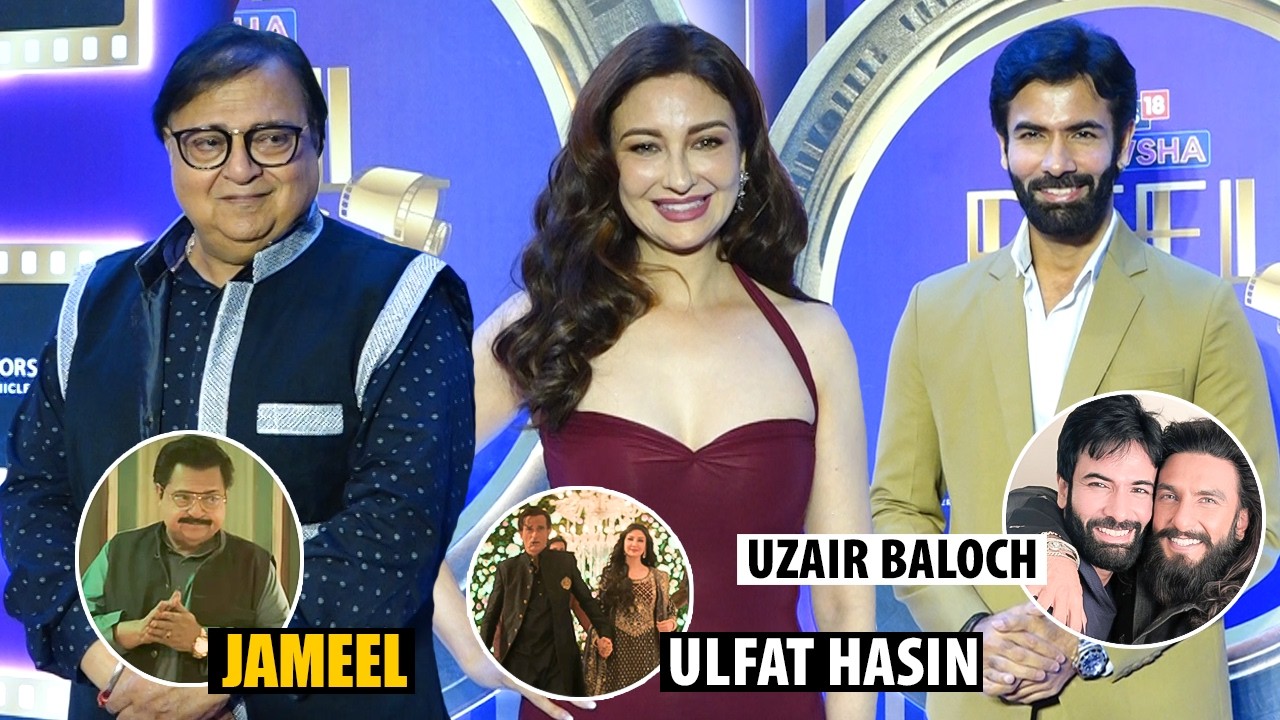 Киноактриса Дхурандхар Датский Пандор, Саумья Тандон, Ракеш Беди на Showsha Reel Awards 2026