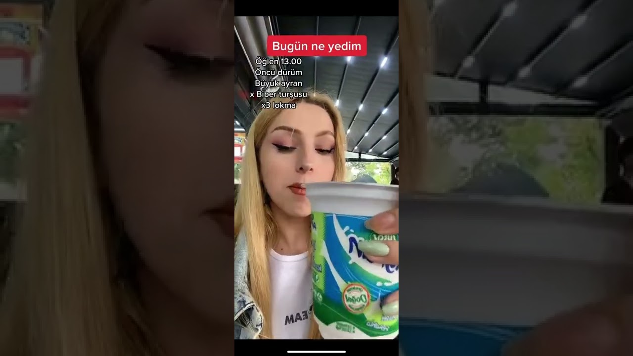 Bug&uuml;n ne yedim #merveeben #yemek #asmr #tiktokvideo