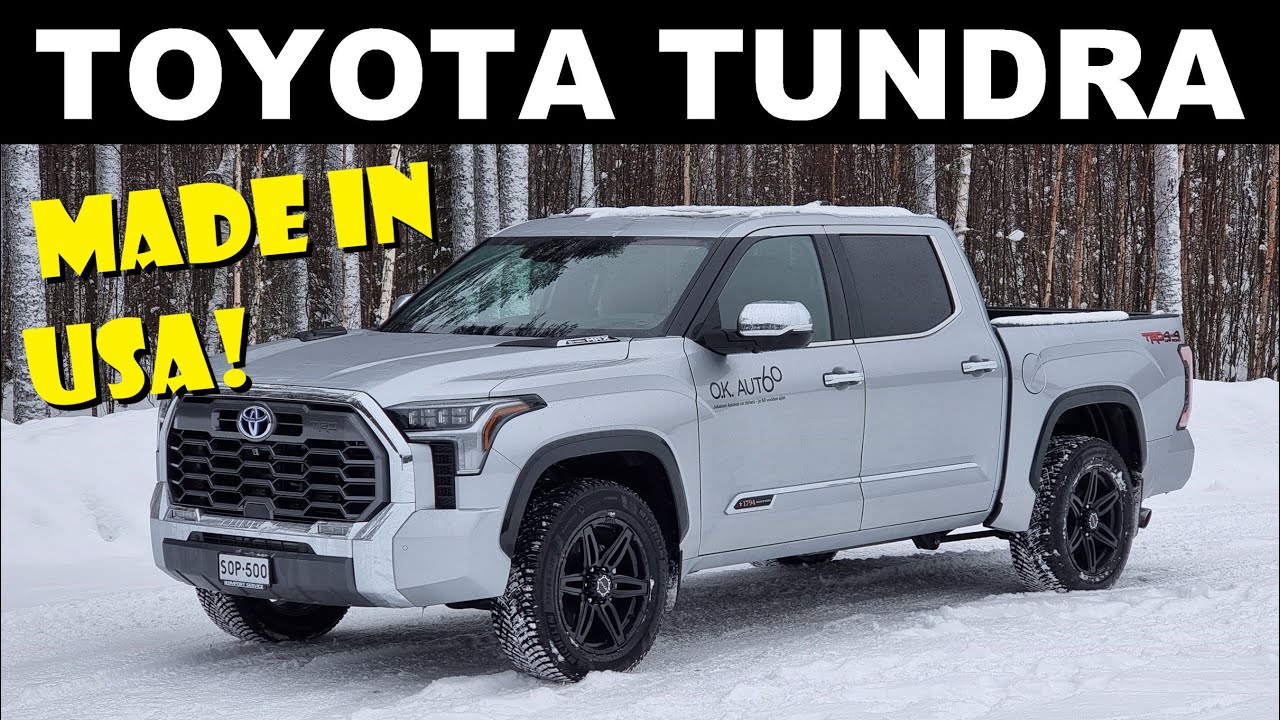 Toyota Tundra koeajo - AMERIKAN MÖHKÖ-TOYOTA!