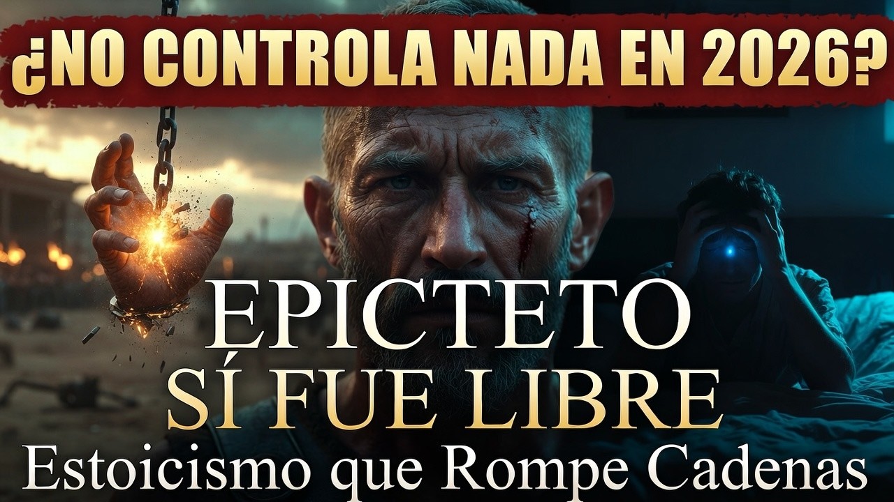 ¿Sientes que NO Controlas NADA en 2026? Epicteto Era Esclavo y Cojo… y Aún Así Fue el Más Libre