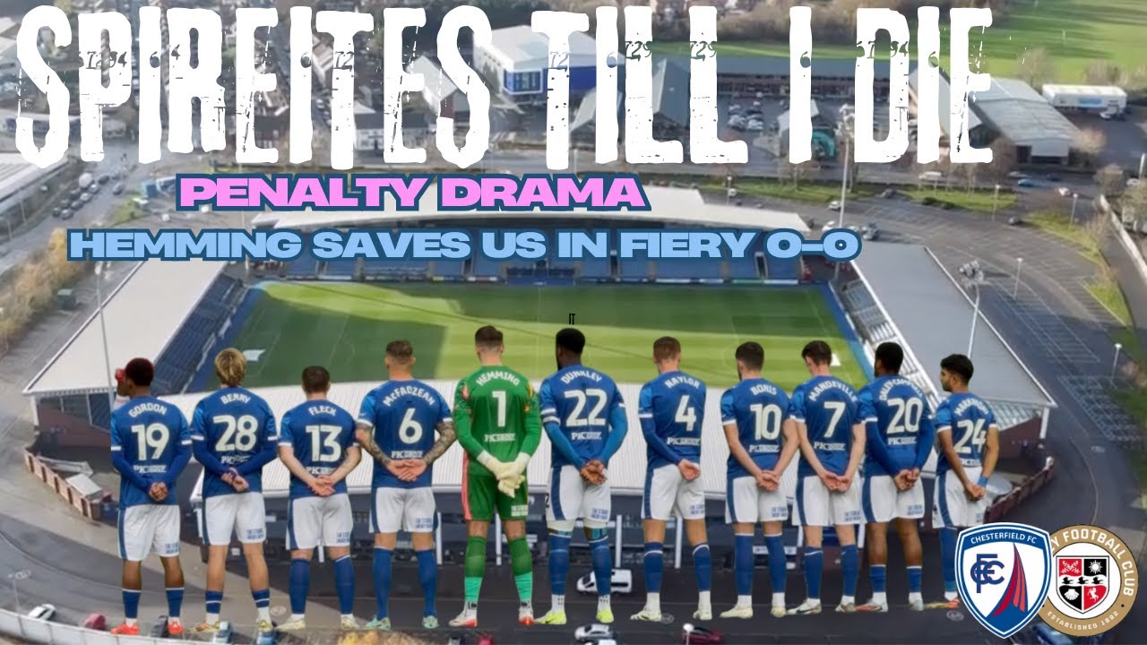 0-0 BUT ABSOLUTE CARNAGE 🔥 Penalty Drama, Bad Officiating & Goal-Line Heroics Chesterfield v Bromley