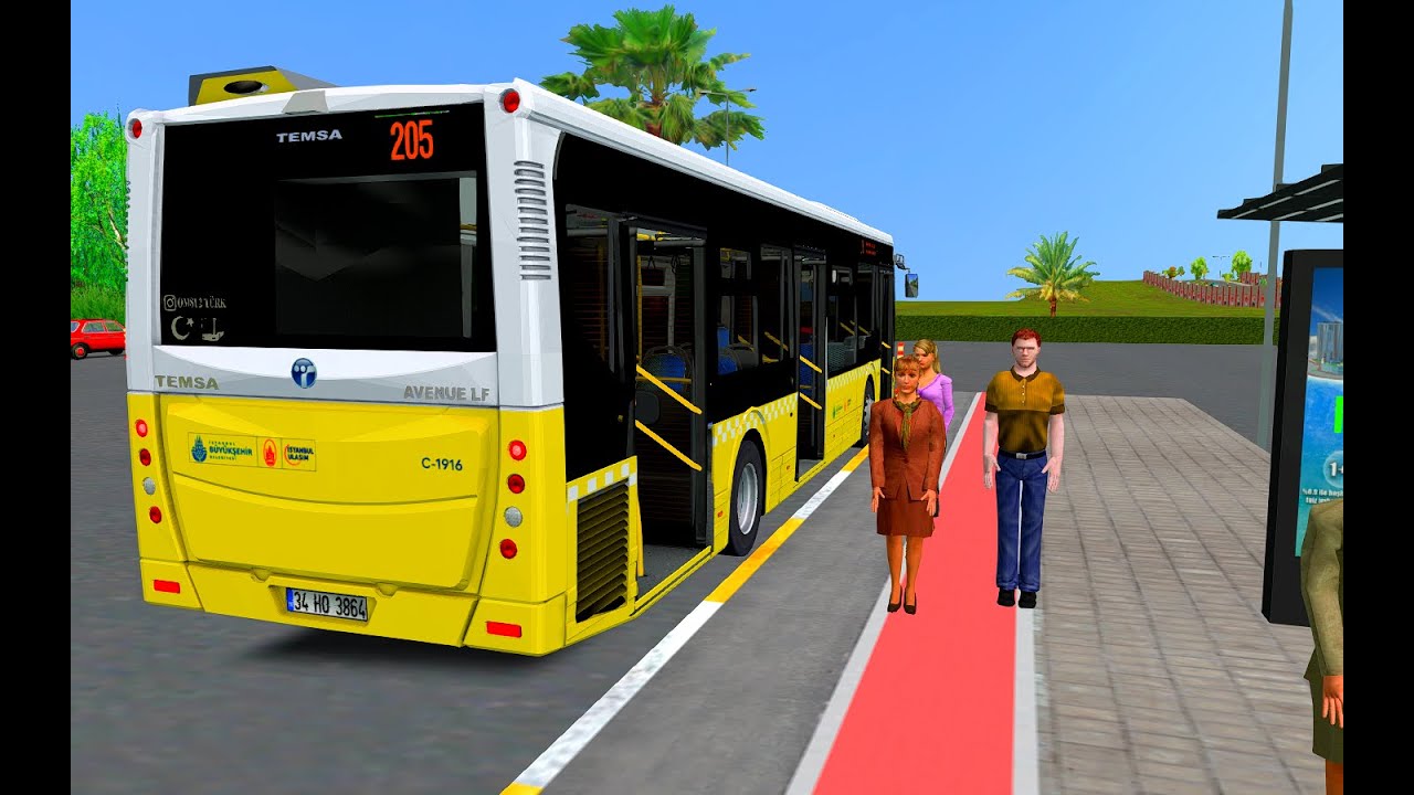 OMSİ 2 // TEMSA AVANUE LF 2012 // ÖZEL HALK OTOBÜSÜ BELEN 6.3 #temsa #iett #gameplay