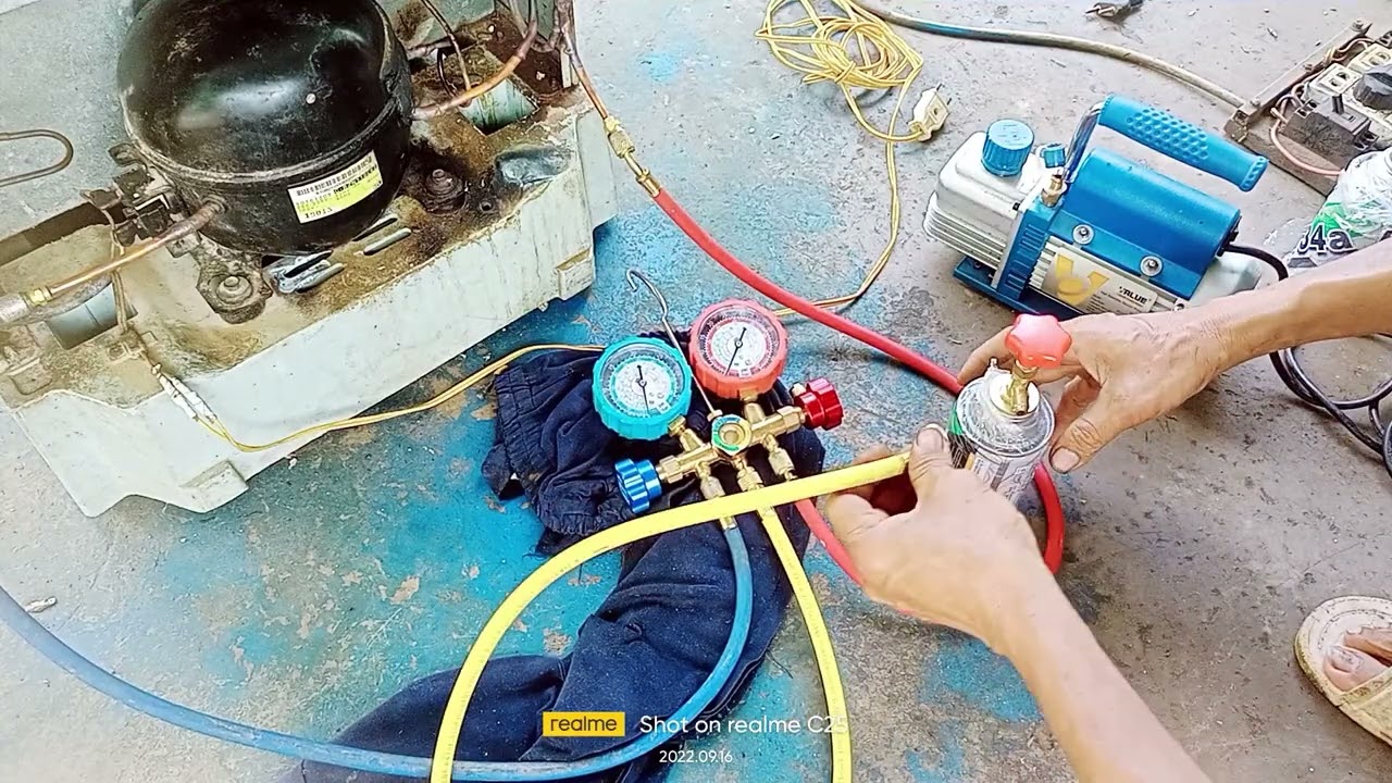 nạp ga tủ lanh r134a