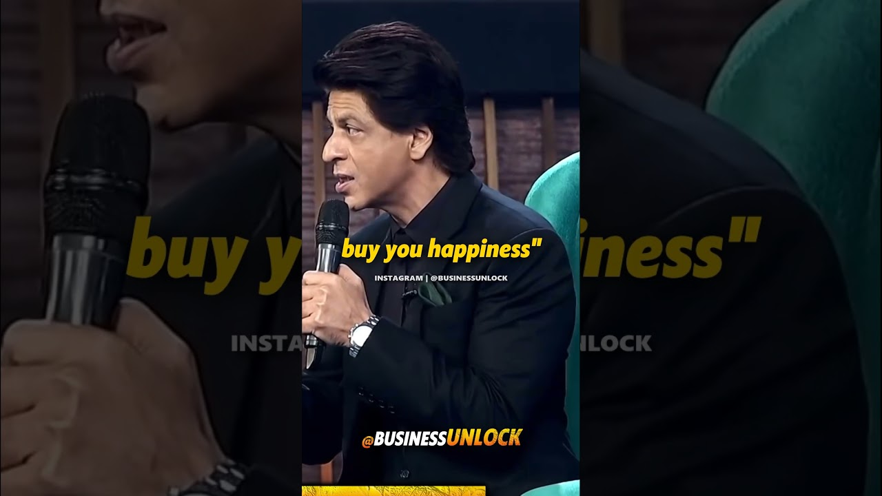 Shah Rukh Khan - Don't listen to people who says, 
