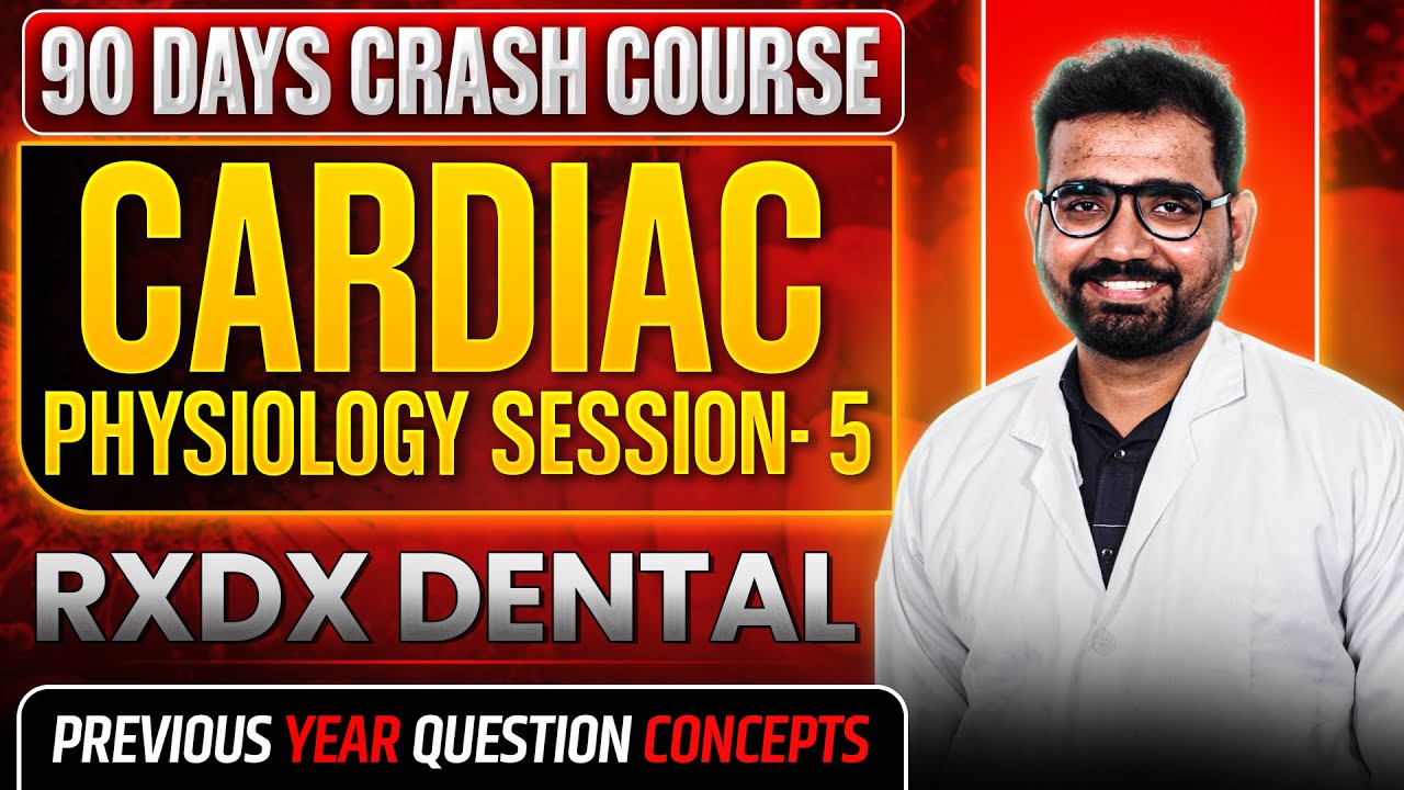90 Days CRASH COURSE -PHYSIOLOGY SESSION -5-Dr.Vikram C #neet #previousyearquestions #physiology
