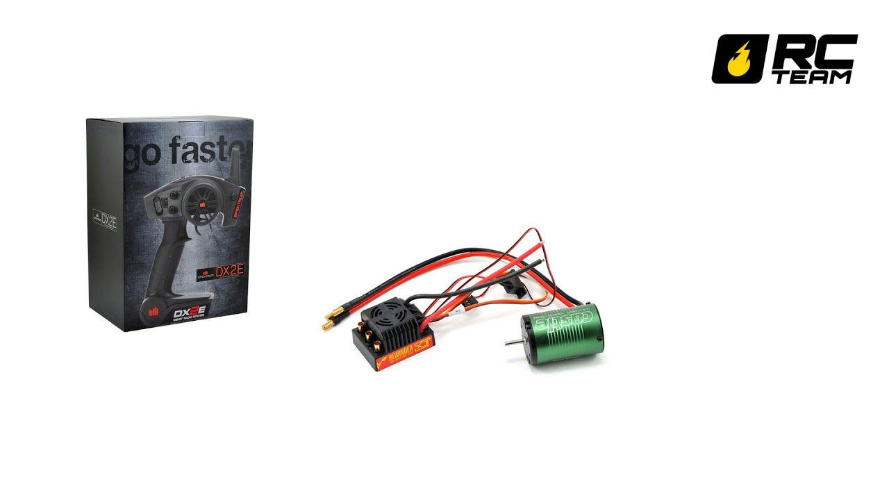 Calibrage variateur Castle Sidewinder SCT