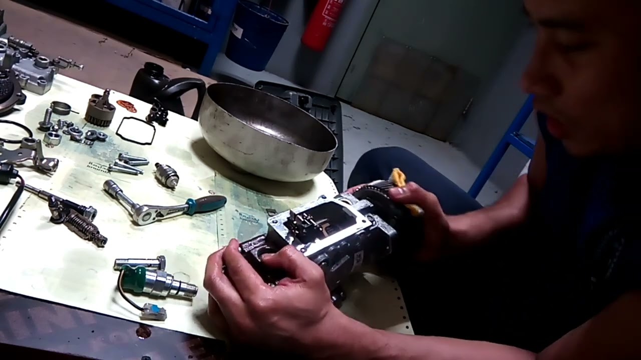 4ja1 Isuzu fuel injection pump assemble #POLOYTHEMECHANIC part2