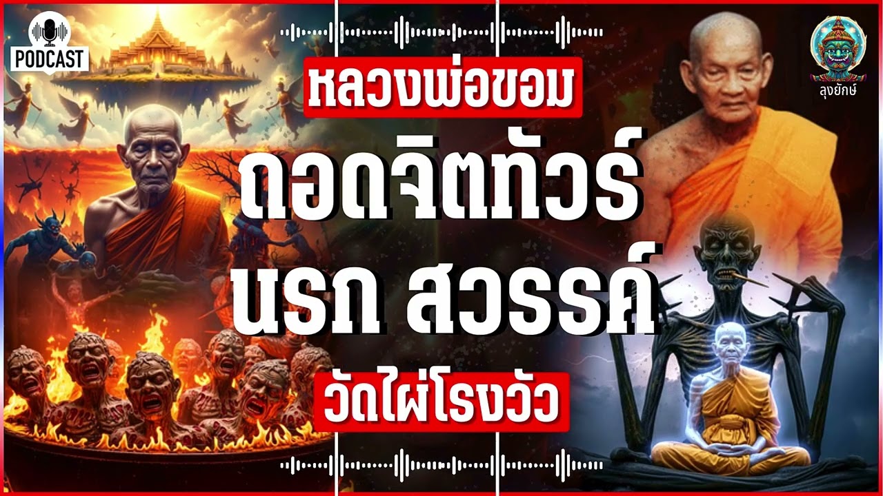หลวงพ่อขอม วัดไผ่โรงวัว เรื่องจริงจากบันทึก ถอดจิต ทัวร์นรก-สวรรค์ | ลุงยักษ์