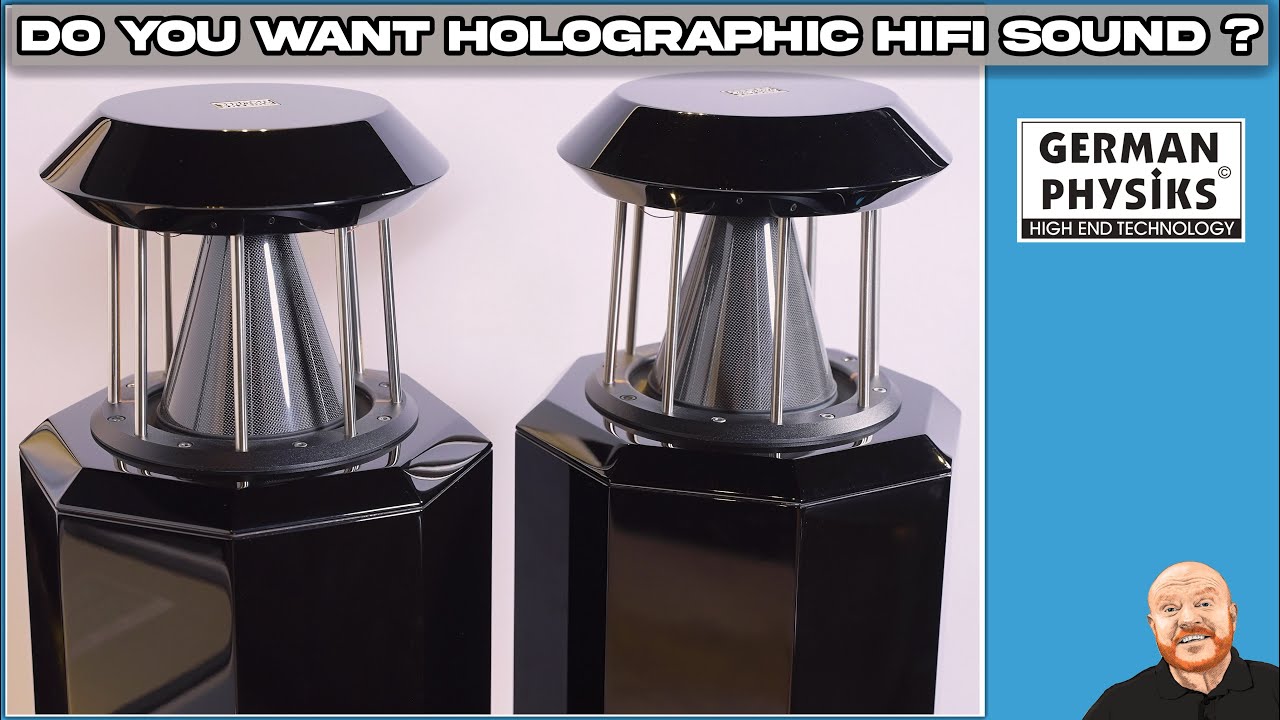 HOLOGRAPHIC HIFI SOUND German Physiks HRS130 Speakers Review