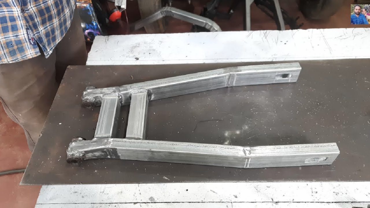 How to make Motorcycle Swing arm