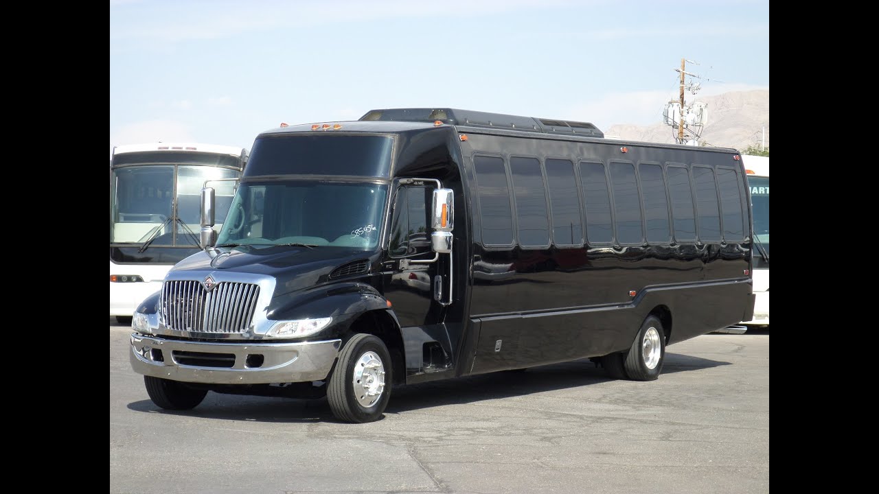 Used Bus For Sale - 2003 Krystal K35 Shuttle Bus With Convertible Luggage Space S85456