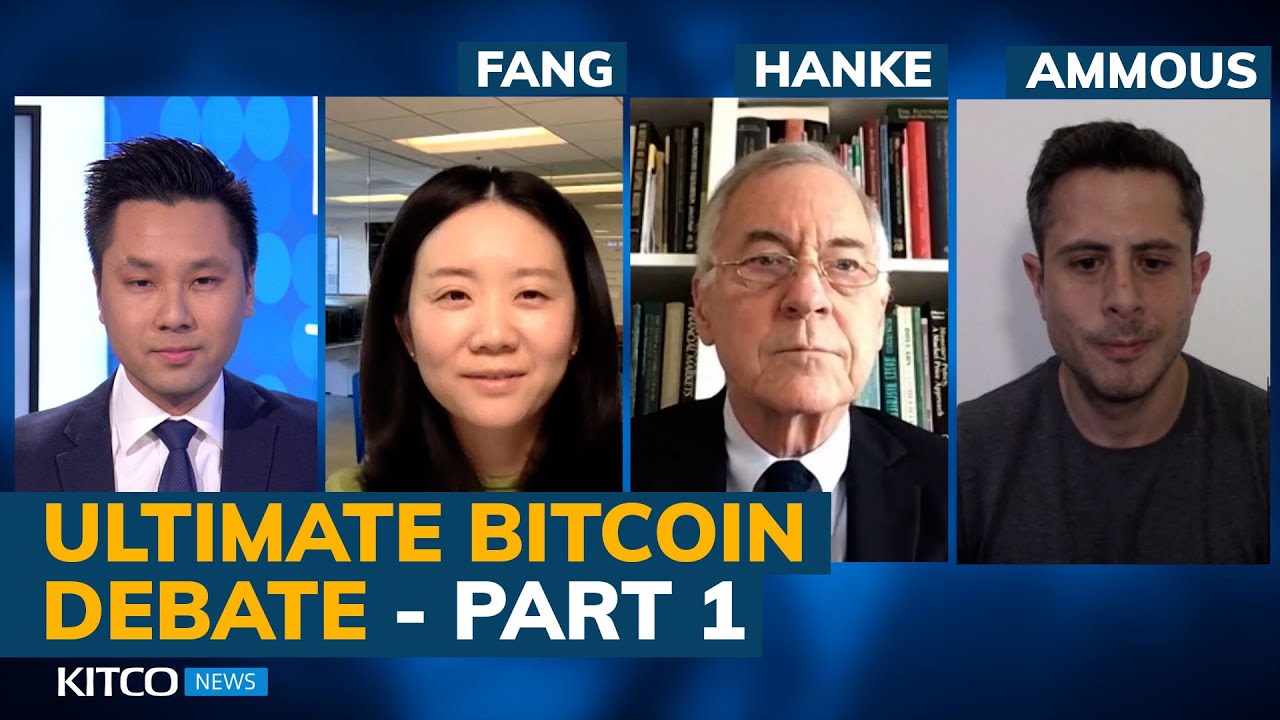 Is Bitcoin worth $100k or $0? Debate with Saifedean Ammous, Steve Hanke, and Hong Fang (Pt. 1/2)