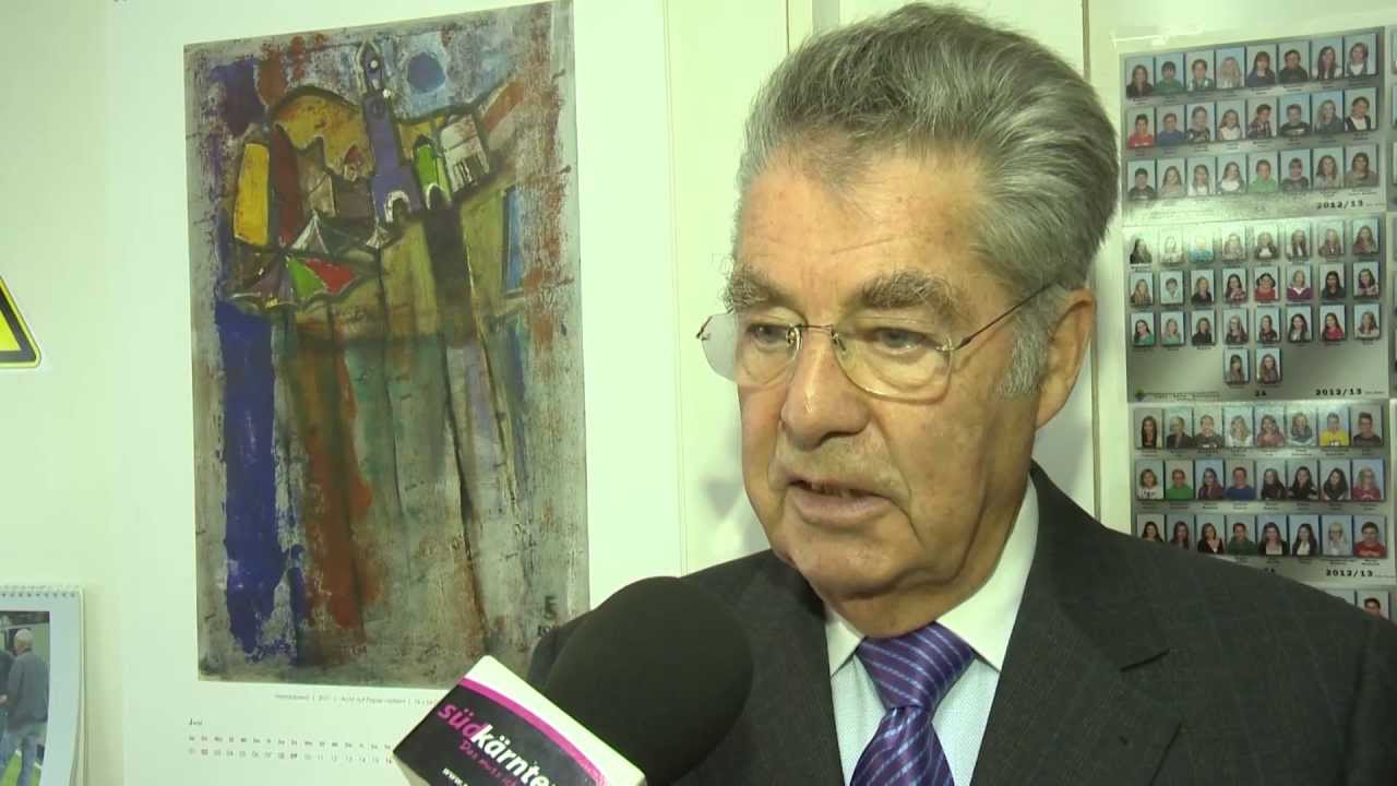 Bundespräsident zu Besuch im Alpen Adria Gymnasium (inkl. Exlusiv-Interview)