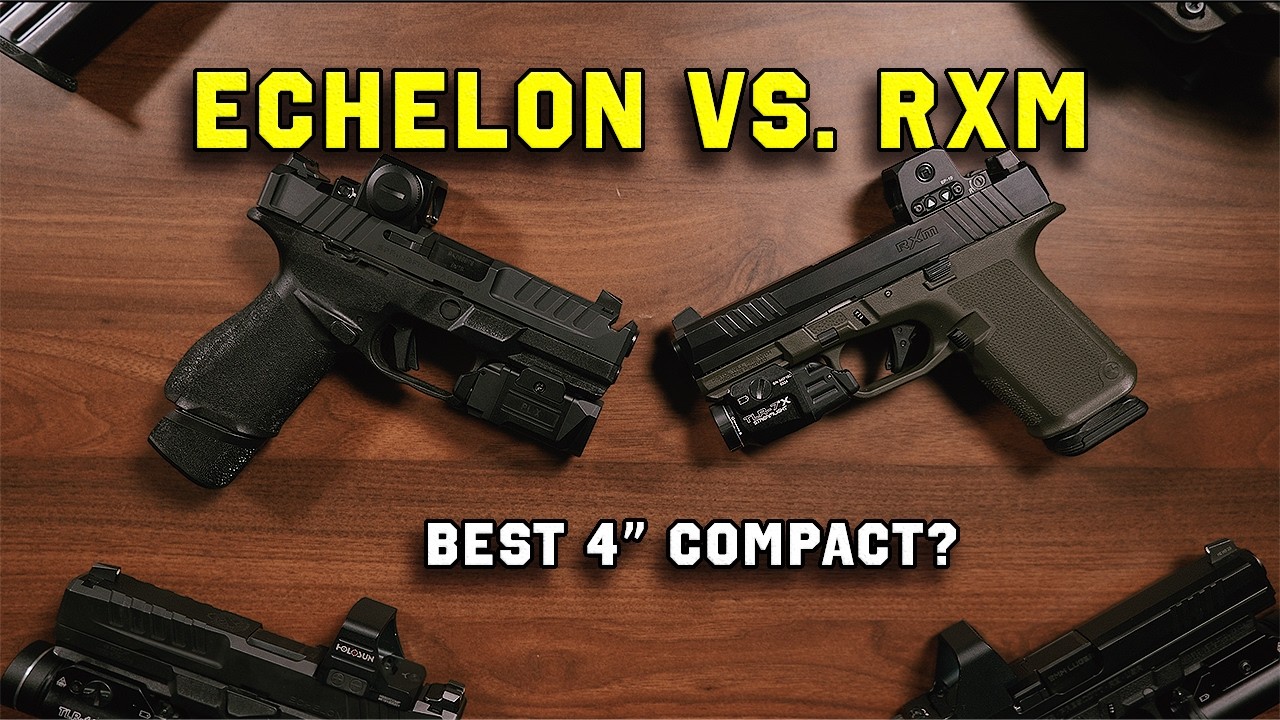 Springfield Echelon против Ruger RXM (полноразмерный и компактный) | Какой из них ПОДХОДИТ ИМЕННО...