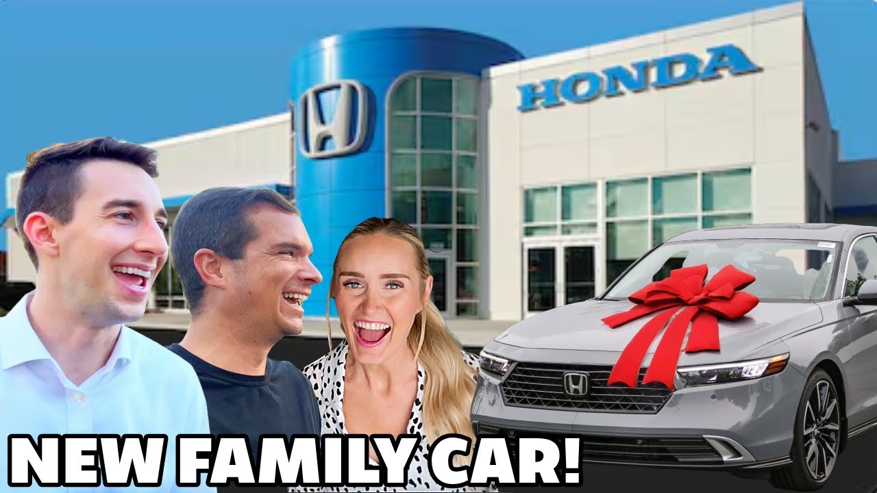 Our Family Is Buying a NEW Car! Test Driving a Honda Accord Hybrid Touring Shopping For a Family Car