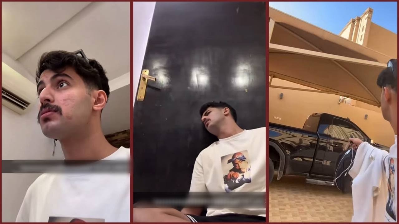 سنابات مشعل القحطاني | ردت فعله برجوع امه من السفر 😂✈️ !