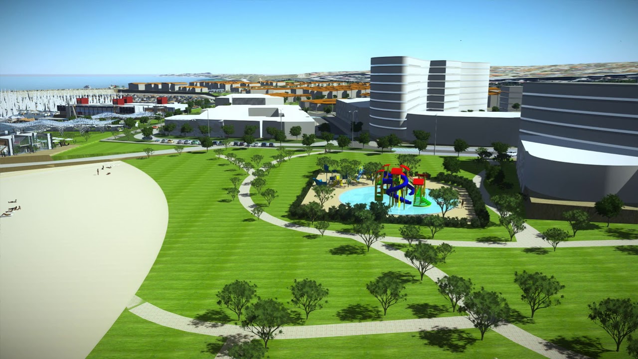 Ocean Reef Marina concept plan flythrough