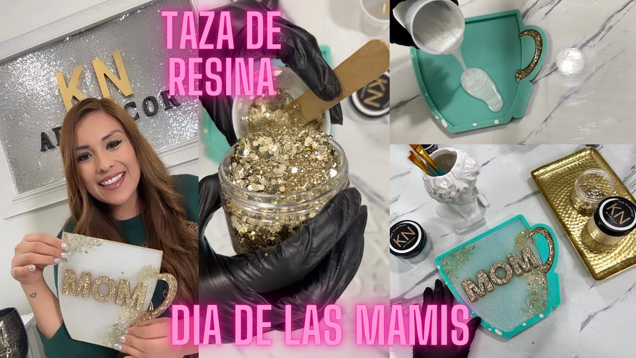 Taza de Resina - Regalito para el día de las mamis!