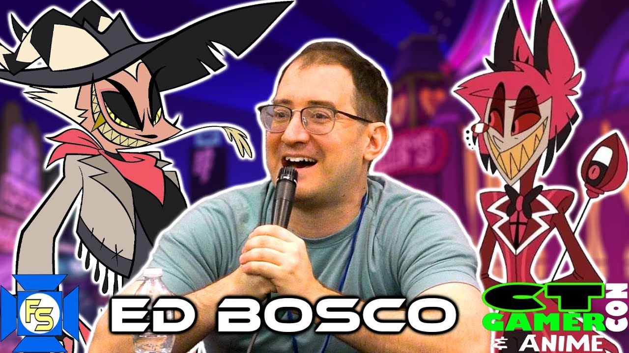 HELLUVA BOSS/HASBIN HOTEL Ed Bosco Panel &ndash; CT Gamer Con 2025