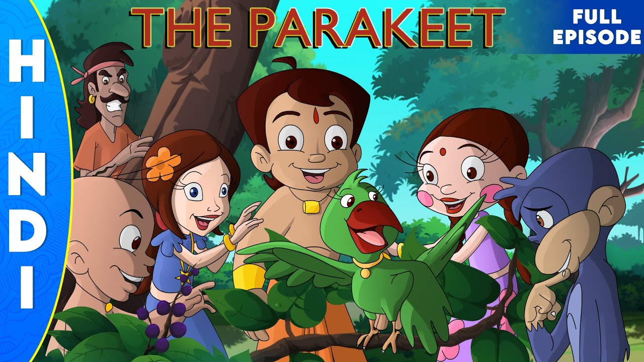 Chhota Bheem - The Parakeet | Season 5, Full Episode 95 B in Hindi | Cartoons for Kids