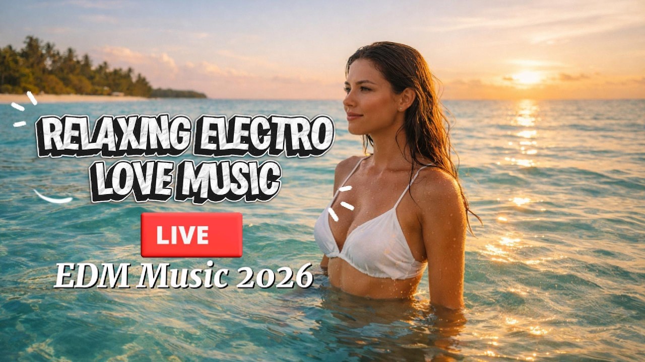 LIVE Relaxing EDM Music 2026 - Romantic Electro Chill Vibes