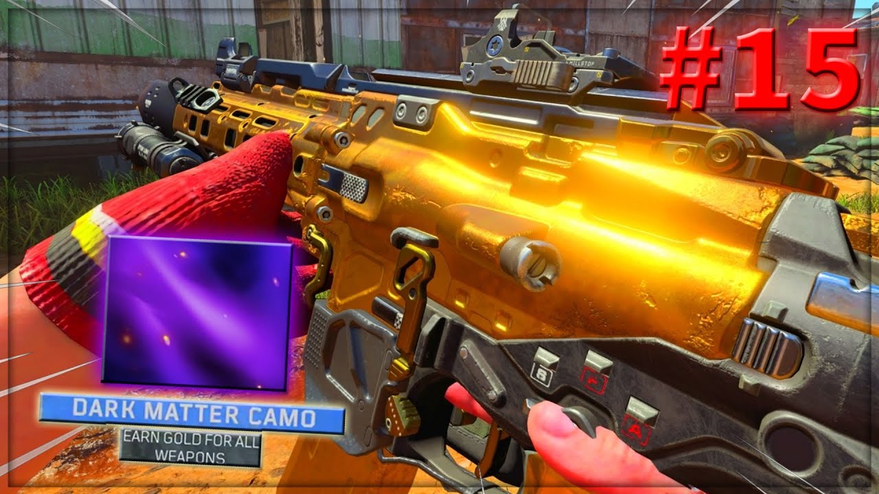 This gun gave me a headache but it's AMAZING! #15 GOLD VAPR-XKG - Black Ops 4 2021