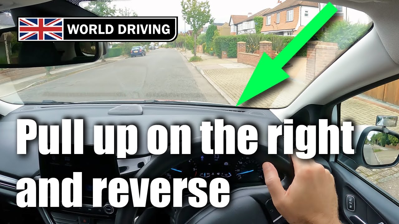 Pull up on the Right and Reverse Two Car Lengths - Driving Test Manoeuvre