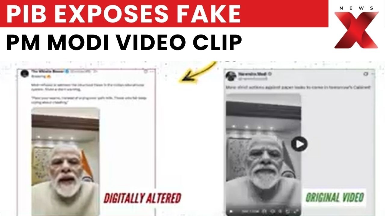 PM Modi Deepfake: PIB Fact Check Debunks AI-Generated Fake Video on Delhi Protests | NewsX