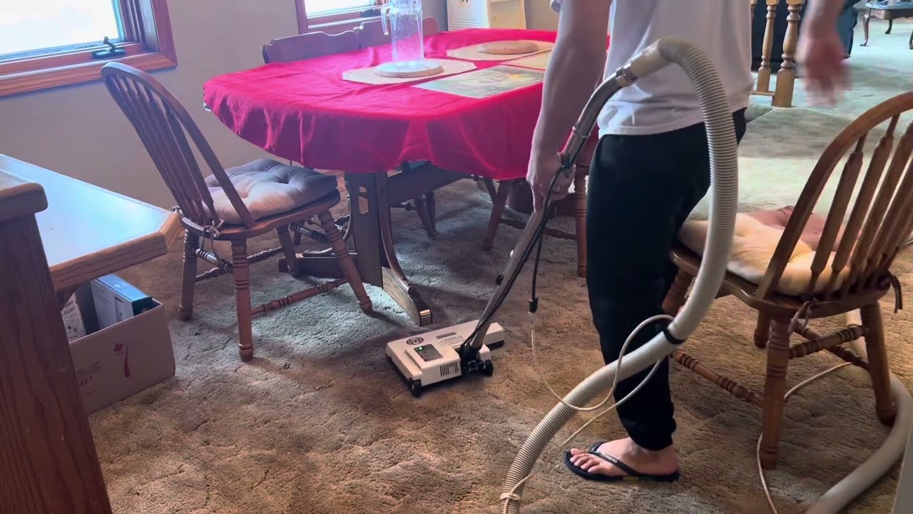 How to use central vacuum system