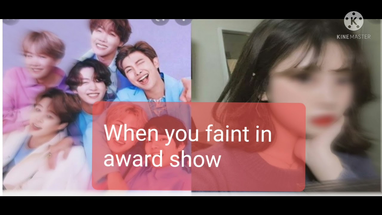 When you faint in award show BTS 8TH MEMBER