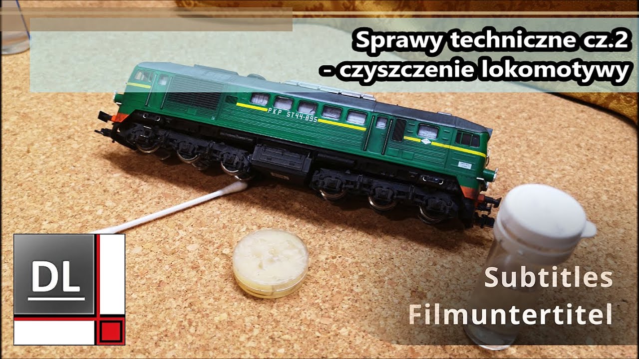 Czyszczenie lokomotywy - Sprawy techniczne cz.2 #Makieta #Piko #H0 #DCC #PKP