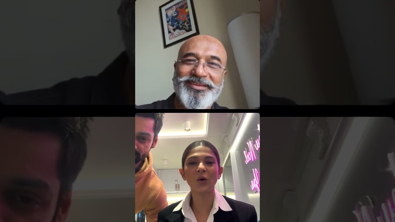 Insta Live of Jennifer winget , Karan wahi &  Sanjay Nath about Raisinghani vs Raisinghani & more !!