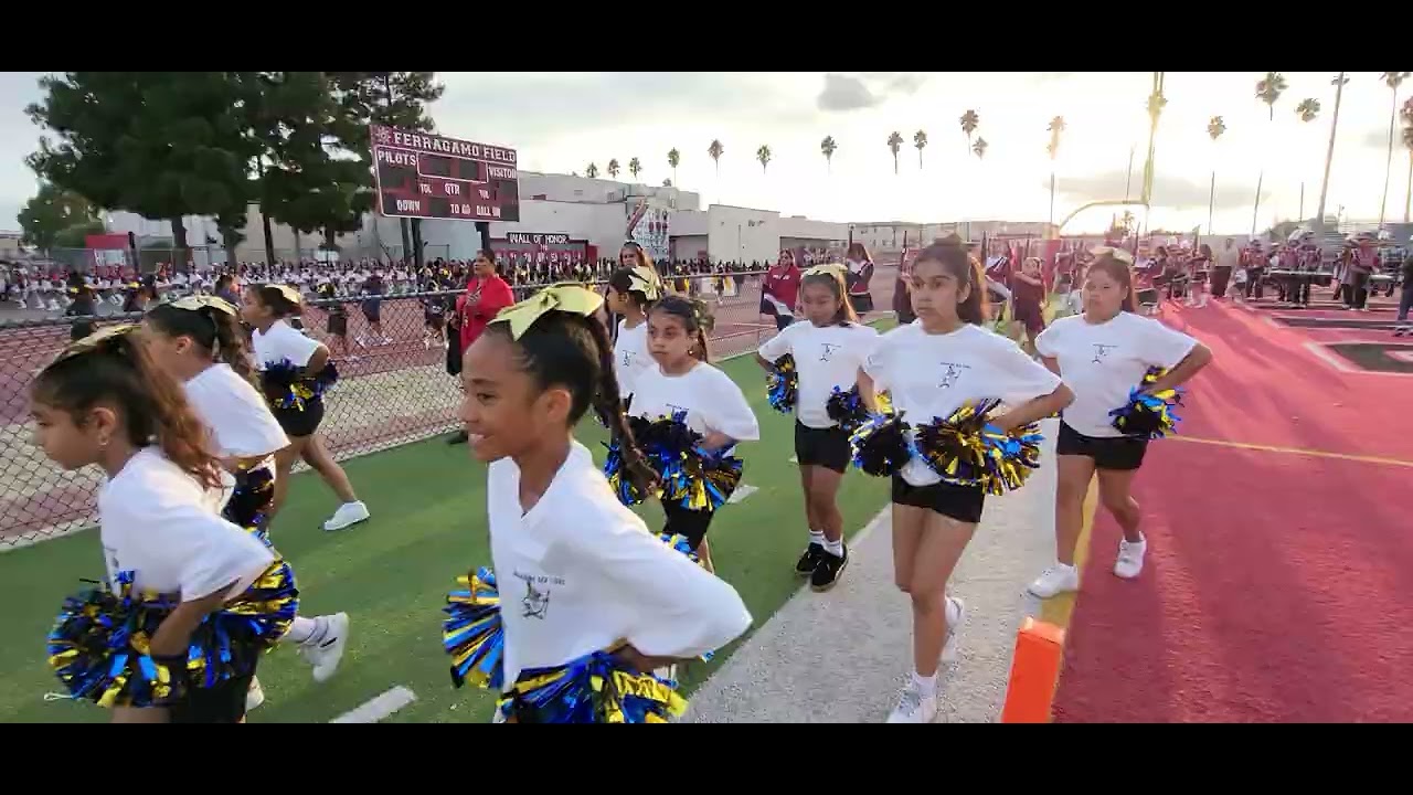 09/26/25 BHS 2nd Half Community Night Phineas Banning High School Marching Pilots