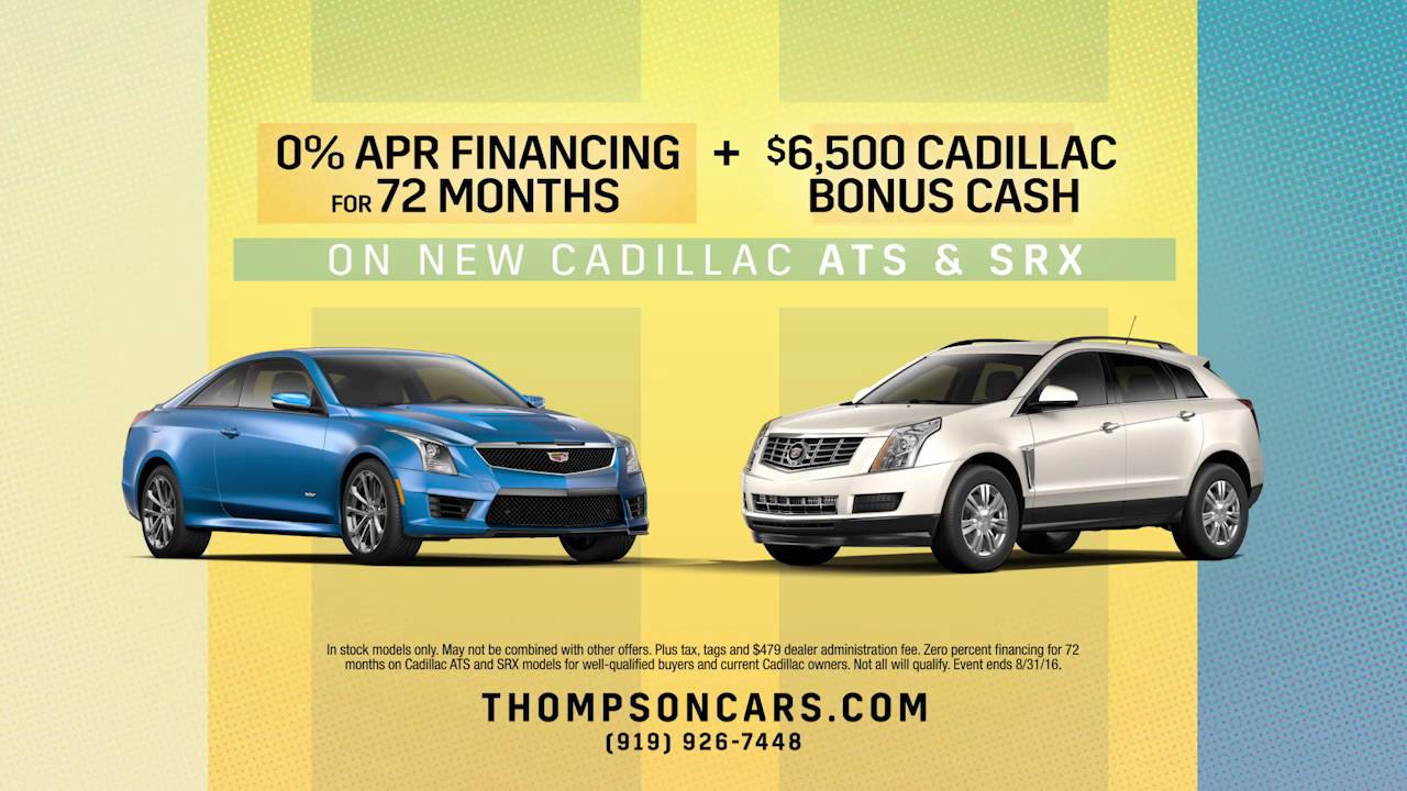 Thompson Cadillac Summers Best August