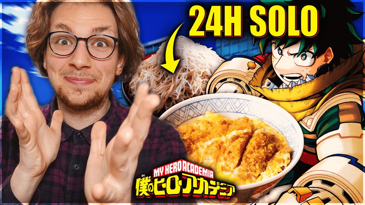 mangio 24h solo CIBO di MY HERO ACADEMIA