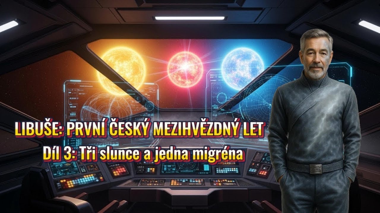 Díl 3: TŘI SLUNCE A JEDNA MIGRÉNA | První český mezihvězdný let | České SCI-FI Příběhy | Audiokniha