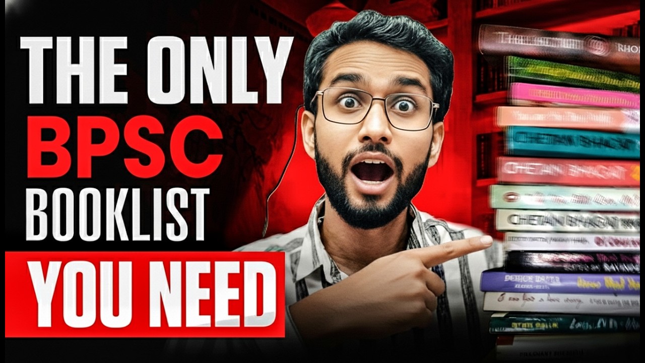 72nd BPSC Book List 2026 📚 | Only These Books Are Enough for Prelims + Mains