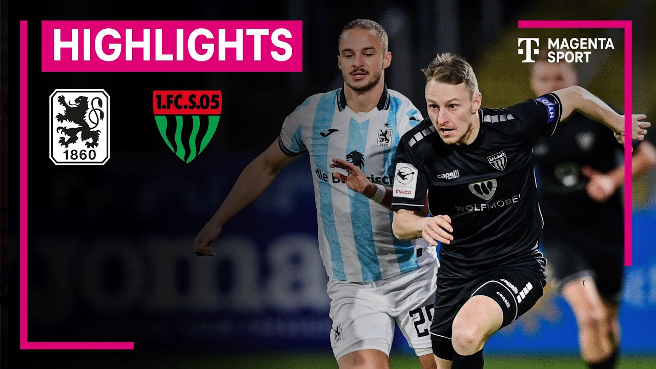 TSV 1860 München - 1. FC Schweinfurt 05 | Highlights 3. Liga | MAGENTA SPORT