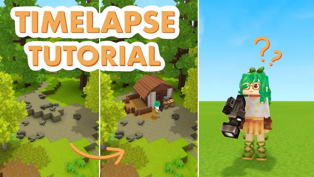 How to make a Timelapse in Hytale!
