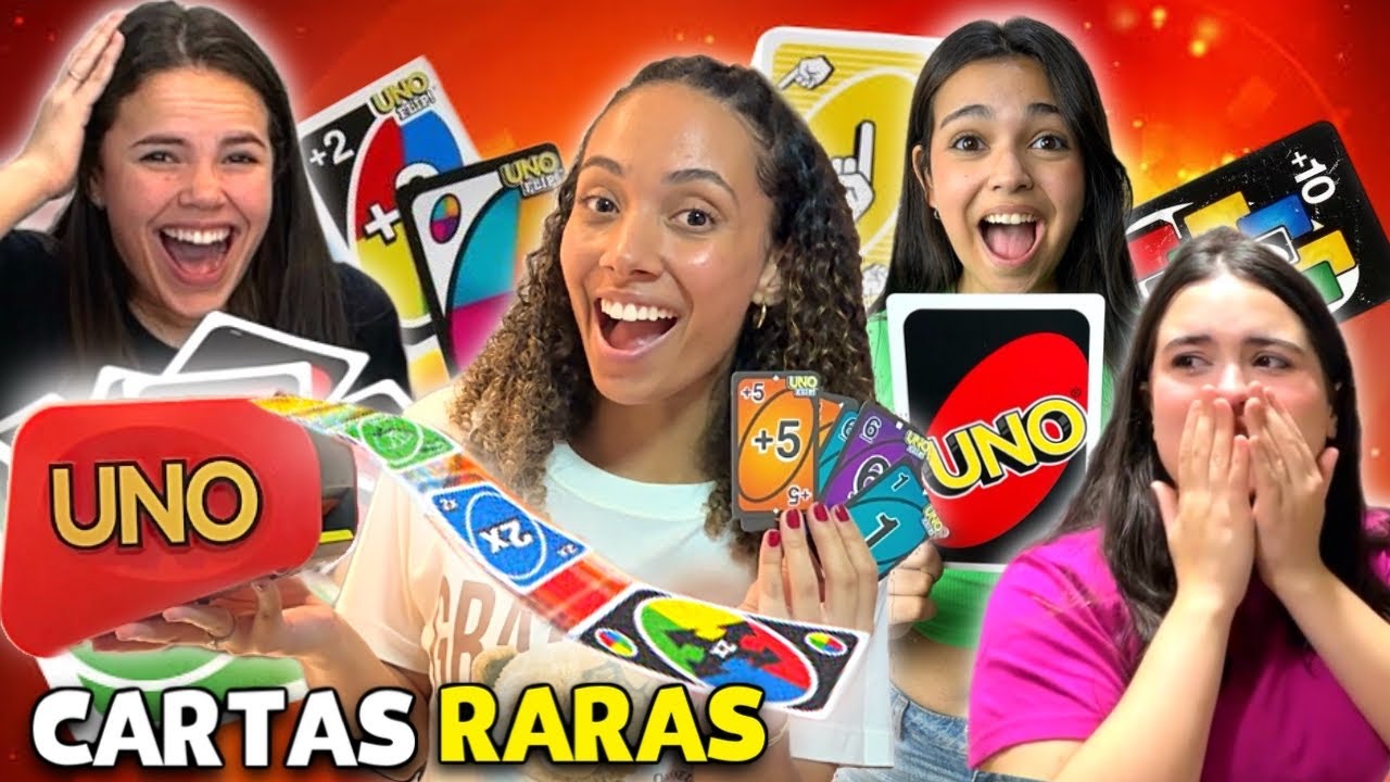 UNO RARO PARA JOGAR COM AS YOUTUBERS! VAI DAR BRIGA😂