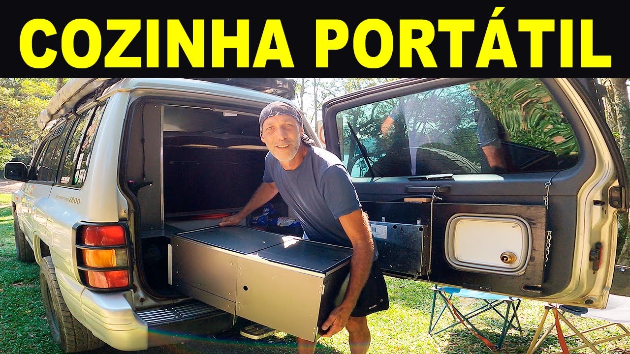 ARMARIO PRÁTICO PARA MINI MOTORHOME E CAMPER 4X4 OVERLAND