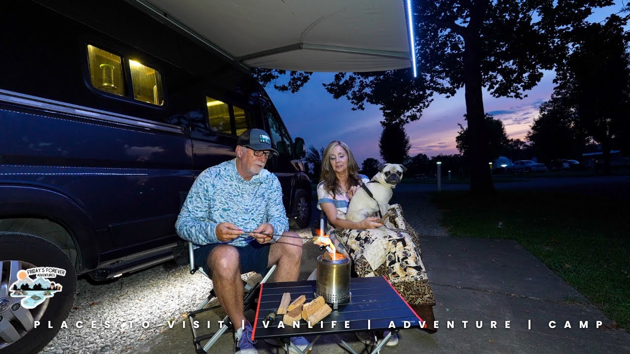 🚐 Van Life Camping & Cooking on the Blackstone Griddle!