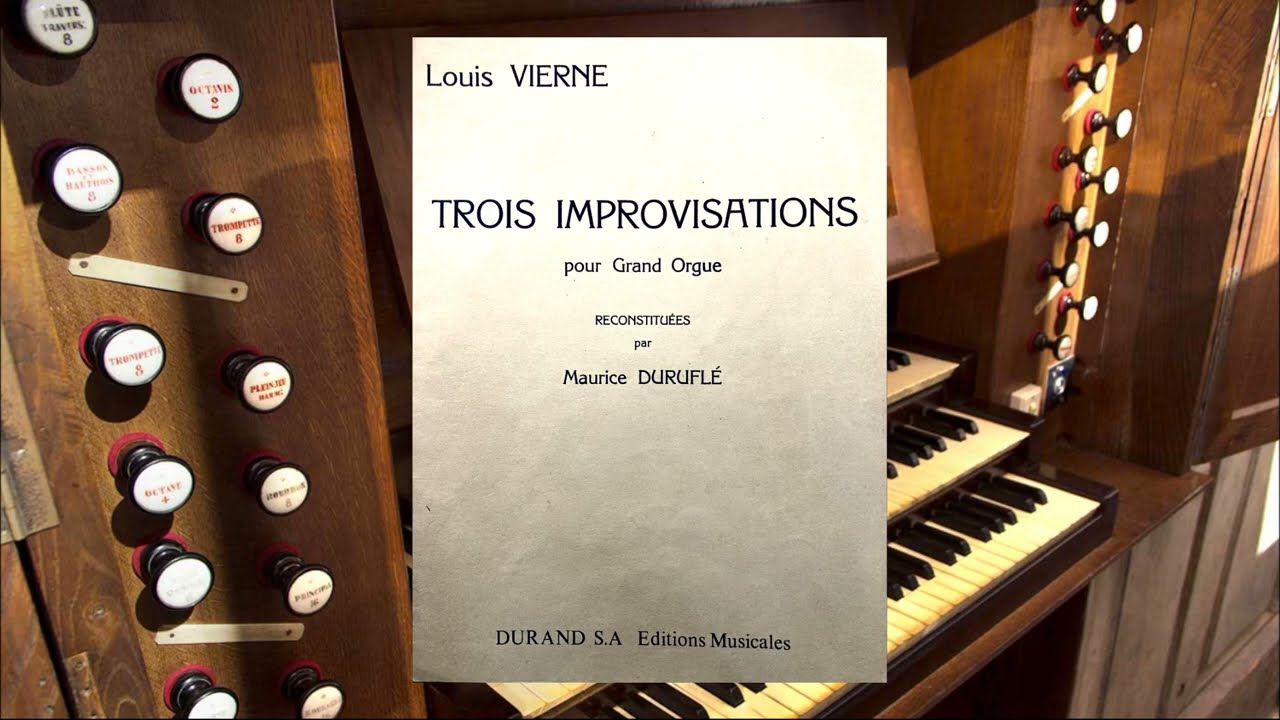 🐞 Louis Vierne - Cortège. Trois Improvisations pour Grand Orgue | HW Oloron