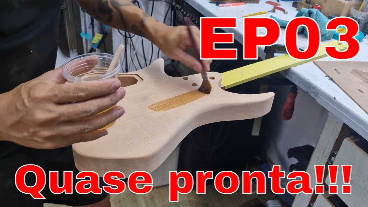 Fabricação da minha segunda Guitarra EP3