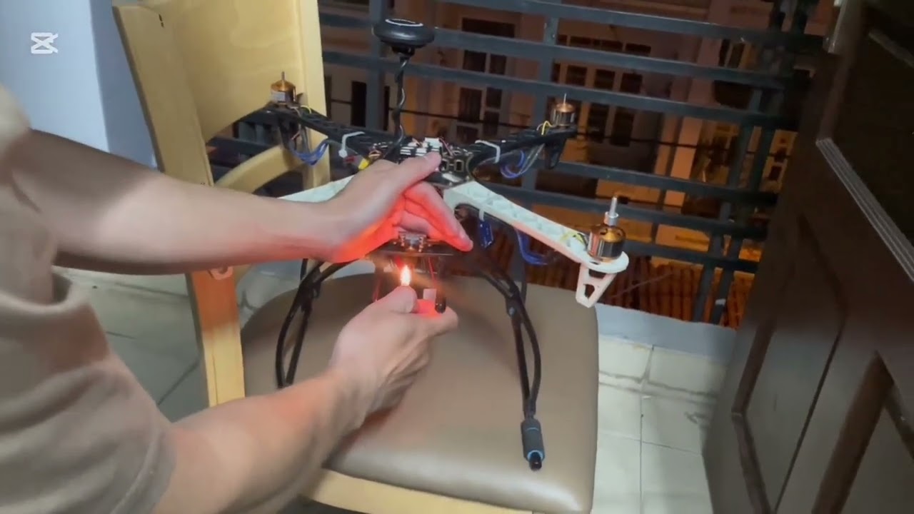 KLTN: THIẾT KẾ HỆ THỐNG DRONE CẢNH BÁO CHÁY RỪNG ỨNG DỤNG IOT. IUH